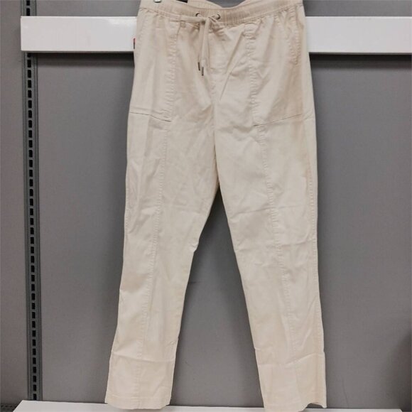 Tahari Beige Pant Women’s Medium NWT Classic Stretch Career Office Trousers - Picture 1 of 5